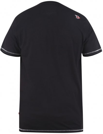 D555 ROCHESTER Printed T-Shirt - Trička - Trička nadměrné velikosti - 2XL-14XL