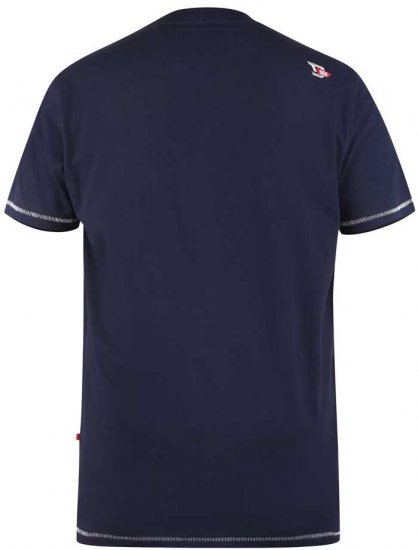 D555 PICKEMHAM Printed T-Shirt - Trička - Trička nadměrné velikosti - 2XL-14XL