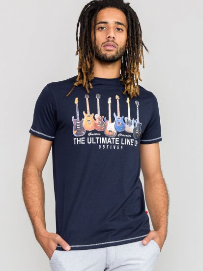 D555 PICKEMHAM Printed T-Shirt - Trička - Trička nadměrné velikosti - 2XL-14XL