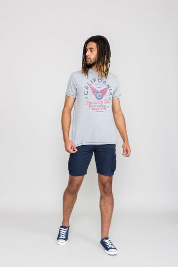 D555 BARTON Printed T-Shirt - Trička - Trička nadměrné velikosti - 2XL-14XL