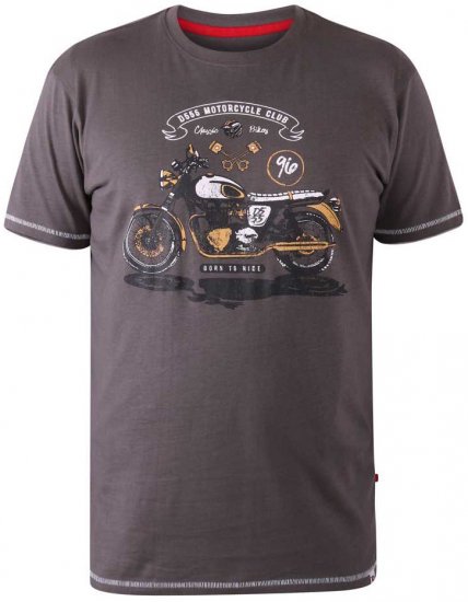 D555 BEXLEYHEATH Motorcycle Club T-Shirt - Trička - Trička nadměrné velikosti - 2XL-14XL