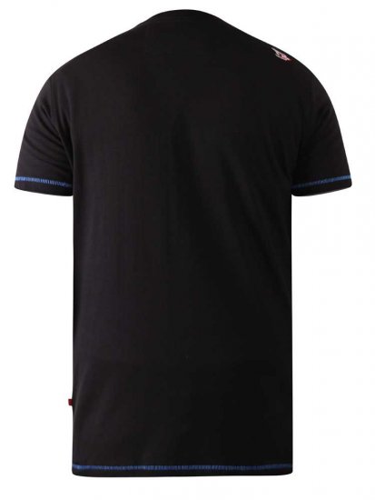 D555 CHINFORD Live To Ride Motorbike T-Shirt - Trička - Trička nadměrné velikosti - 2XL-14XL