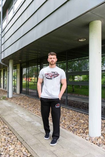 D555 LOUGHTON Old School Car T-Shirt - Trička - Trička nadměrné velikosti - 2XL-14XL