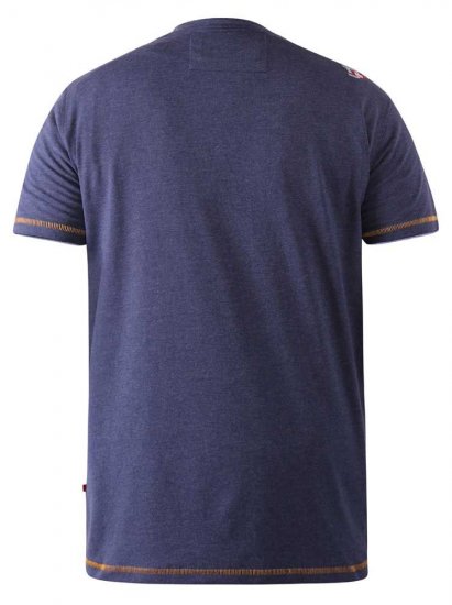 D555 DEBDEN NYC Night Skyline T-Shirt - Trička - Trička nadměrné velikosti - 2XL-14XL