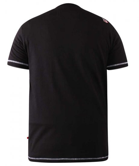 D555 BRICKET Camo Brooklyn T-Shirt - Trička - Trička nadměrné velikosti - 2XL-14XL