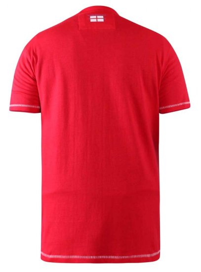 D555 LIONS England T-shirt - Trička - Trička nadměrné velikosti - 2XL-14XL