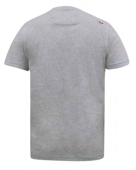D555 Trafford Bike Photo Printed T-Shirt White - Trička - Trička nadměrné velikosti - 2XL-14XL