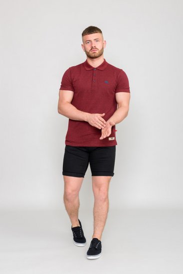 D555 WINCHESTER Red Polo Shirt - Polokošile - Polokošile 2XL-8XL - Trička s límečkem 2XL-8XL