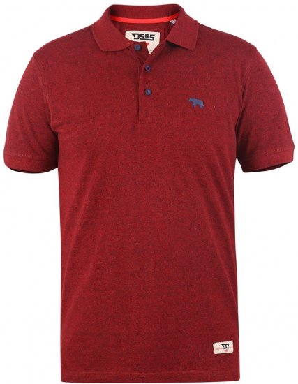 D555 WINCHESTER Red Polo Shirt - Polokošile - Polokošile 2XL-8XL - Trička s límečkem 2XL-8XL