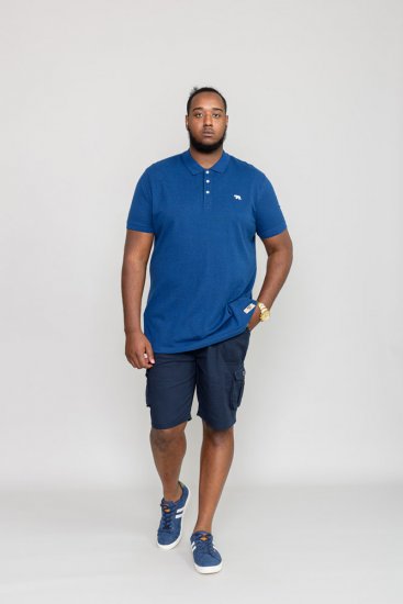 D555 WINCHESTER Blue Polo Shirt - Polokošile - Polokošile 2XL-8XL - Trička s límečkem 2XL-8XL