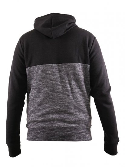D555 Finnley Couture Hoody With Chest Embroidery Black - Mikiny & mikiny s kapucí - Mikiny & Mikiny s kapucí 2XL-12XL