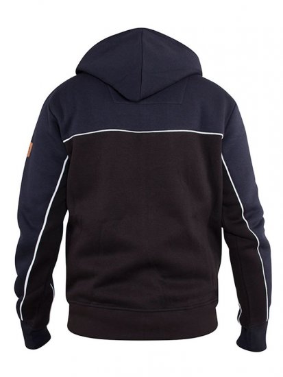 D555 Vincent Full Zip Hoody With Chest And Sleeve Piping Detail - Mikiny & mikiny s kapucí - Mikiny & Mikiny s kapucí 2XL-12XL