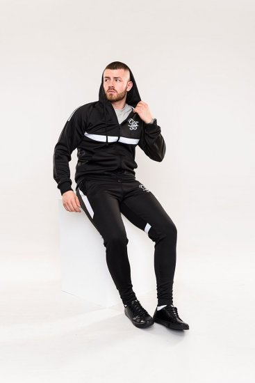 D555 Bristol Couture Zip Through Hoody Black - Mikiny & mikiny s kapucí - Mikiny & Mikiny s kapucí 2XL-12XL