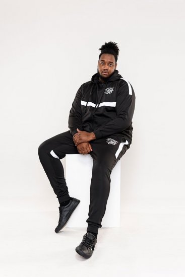 D555 Bristol Couture Zip Through Hoody Black - Mikiny & mikiny s kapucí - Mikiny & Mikiny s kapucí 2XL-12XL