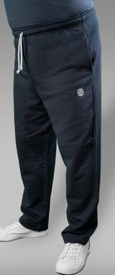 20 Nodi Ponente Long Leg Sports Pants in Combed Fleece Cotton Navy - Tepláky & kraťasy - Tepláky a Teplákové Kraťasy 2XL-12XL