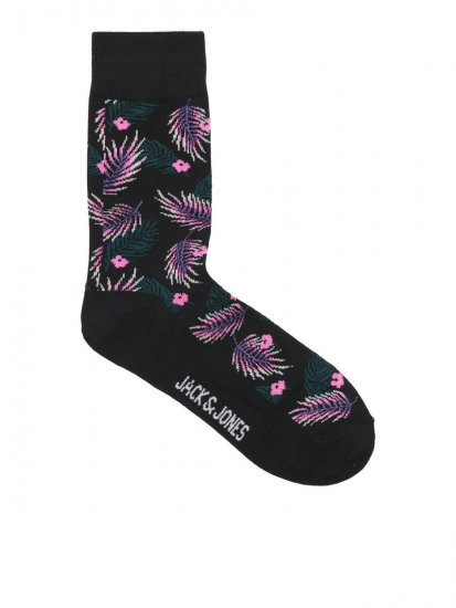 Jack & Jones Pineapple Skulls Ponožky Černá 3-pack - Spodní prádlo - Spodní Prádlo Nadměrné Velikosti 2XL-8XL