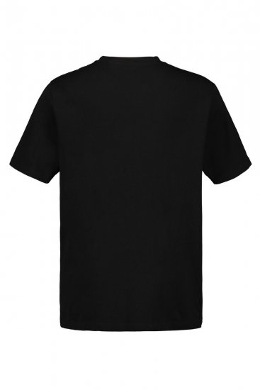 JP1880 702415 Tričko s véčkovým výstřihem Černá - Trička - Trička nadměrné velikosti - 2XL-14XL