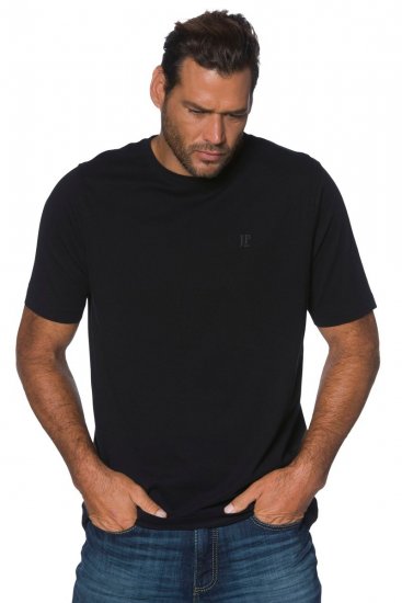 JP1880 702558 Tričko s kulatým výstřihem Černá - Trička - Trička nadměrné velikosti - 2XL-14XL