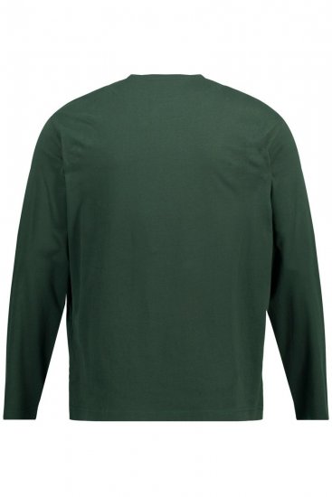 JP1880 Long Sleeve OEKO-TEX T-shirt Green - Trička - Trička nadměrné velikosti - 2XL-14XL