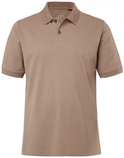 JP1880 702560 Polokošile Šedohnědá - Polokošile - Polokošile 2XL-8XL - Trička s límečkem 2XL-8XL