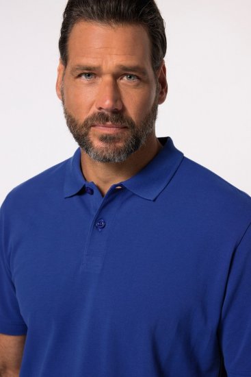 JP1880 702560 Polokošile Safírově modrá - Polokošile - Polokošile 2XL-8XL - Trička s límečkem 2XL-8XL