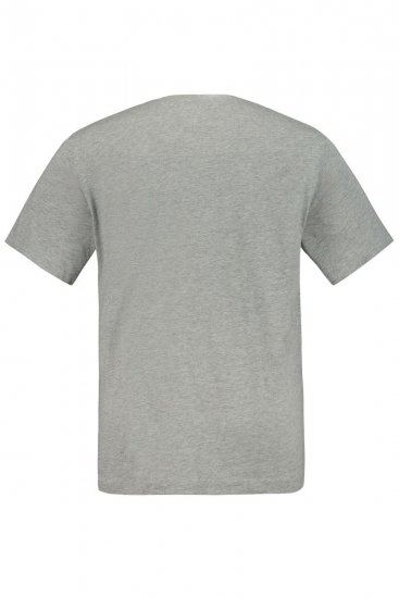 JP1880 702637 Tričko s kulatým výstřihem 2 kusy Šedá melír - Trička - Trička nadměrné velikosti - 2XL-14XL