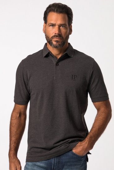 JP1880 704317 Polokošile 2 kusy Tmavě šedá - Polokošile - Polokošile 2XL-8XL - Trička s límečkem 2XL-8XL