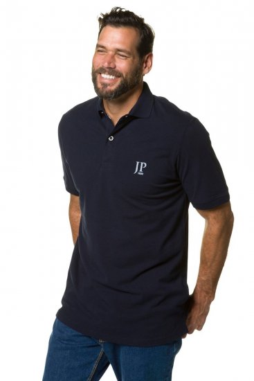 JP1880 704317 Polokošile 2 kusy Černá/Tmavě modrá - Polokošile - Polokošile 2XL-8XL - Trička s límečkem 2XL-8XL