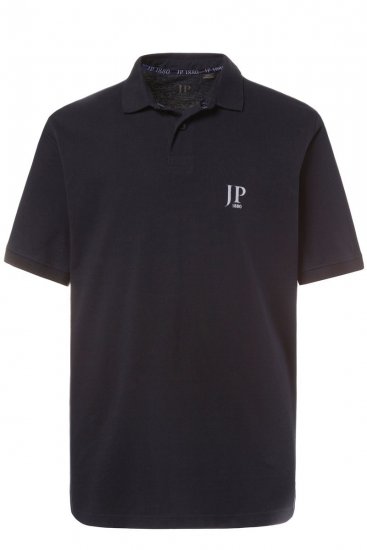 JP1880 704317 Polokošile 2 kusy Černá/Tmavě modrá - Polokošile - Polokošile 2XL-8XL - Trička s límečkem 2XL-8XL