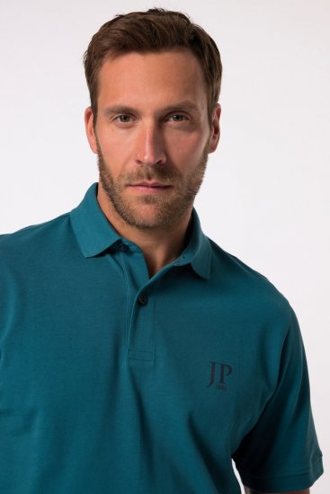 JP1880 704317 Polokošile 2 kusy Petrolejová modrá/Tmavě modrá - Polokošile - Polokošile 2XL-8XL - Trička s límečkem 2XL-8XL