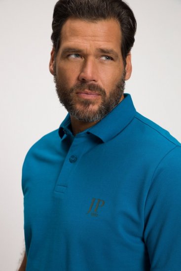 JP1880 704317 Polokošile 2 kusy Tyrkysově modrá/Olivová - Polokošile - Polokošile 2XL-8XL - Trička s límečkem 2XL-8XL