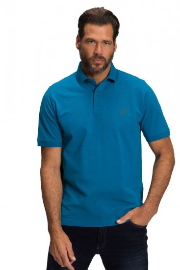 JP1880 704317 Polokošile 2 kusy Tyrkysově modrá/Olivová - Polokošile - Polokošile 2XL-8XL - Trička s límečkem 2XL-8XL