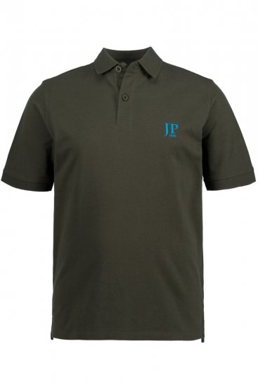 JP1880 704317 Polokošile 2 kusy Tyrkysově modrá/Olivová - Polokošile - Polokošile 2XL-8XL - Trička s límečkem 2XL-8XL