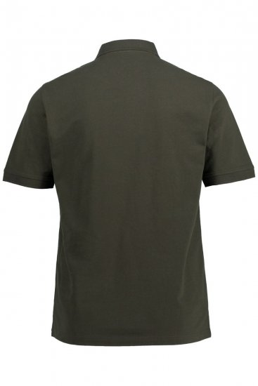 JP1880 704317 Polokošile 2 kusy Tyrkysově modrá/Olivová - Polokošile - Polokošile 2XL-8XL - Trička s límečkem 2XL-8XL