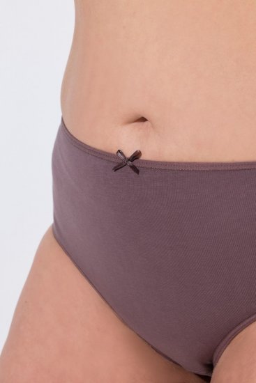 Ulla Popken 710201 Kalhotky 5 ks Hnědá - Kalhotky - 