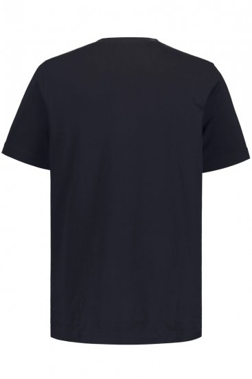 JP1880 711318 Tričko s véčkovým výstřihem 2 kusy Černá - Trička - Trička nadměrné velikosti - 2XL-14XL