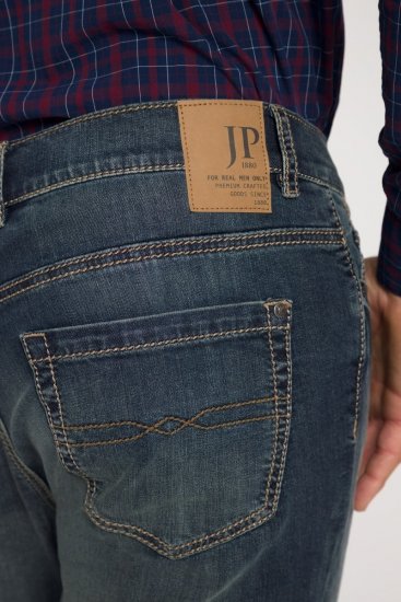 JP1880 Jeans Straight Fit Super Stretch Denim Used Blue - Džíny & kalhoty - Džíny a Kalhoty - W40-W70