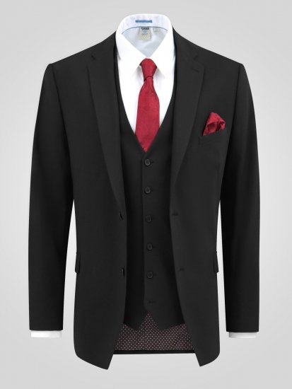 D555 Ted Sako Černá - Obleky - Obleky 2XL-8XL