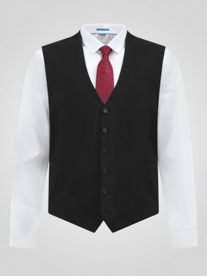 D555 Ted Vesta k obleku Černá - Obleky - Obleky 2XL-8XL
