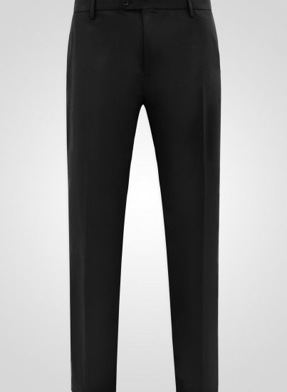 D555 Ted 4 Way Stretch Tailored Trouser Černá - Obleky - Obleky 2XL-8XL