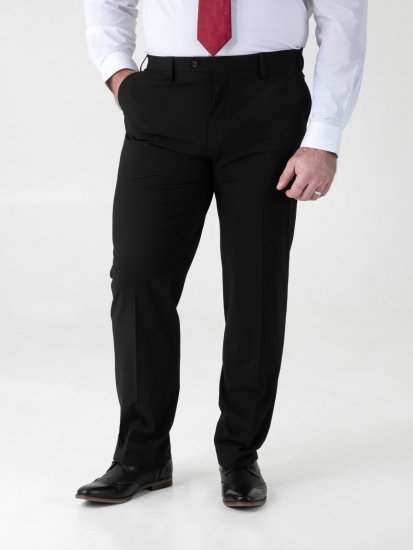 D555 Ted Oblekové kalhoty Černá - Obleky - Obleky 2XL-8XL