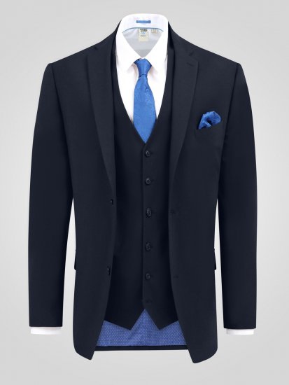 D555 Ted Sako Námořnická modrá - Obleky - Obleky 2XL-8XL
