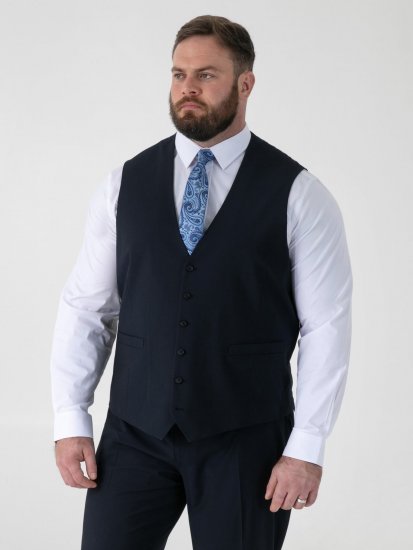 D555 Ted Vesta k obleku Námořnická modrá - Obleky - Obleky 2XL-8XL