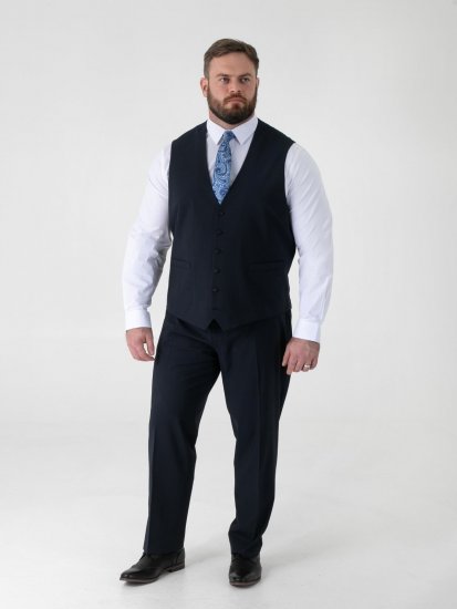 D555 Ted Vesta k obleku Námořnická modrá - Obleky - Obleky 2XL-8XL