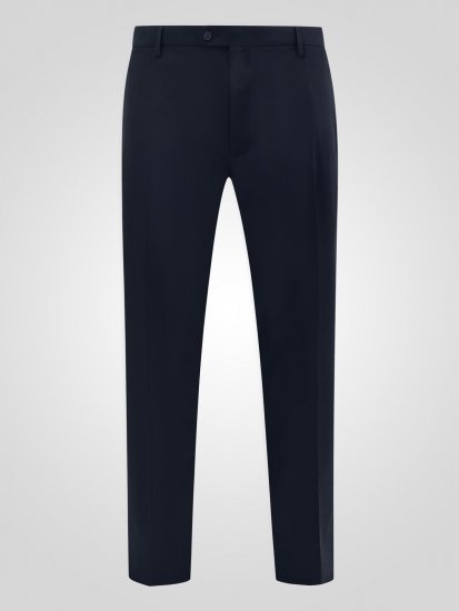 D555 Ted Oblekové kalhoty Námořnická modrá - Obleky - Obleky 2XL-8XL