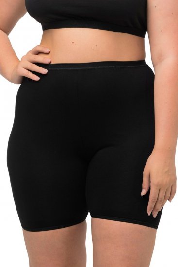 Ulla Popken 716595 Boxerky 3 ks Černá - Kalhotky - 