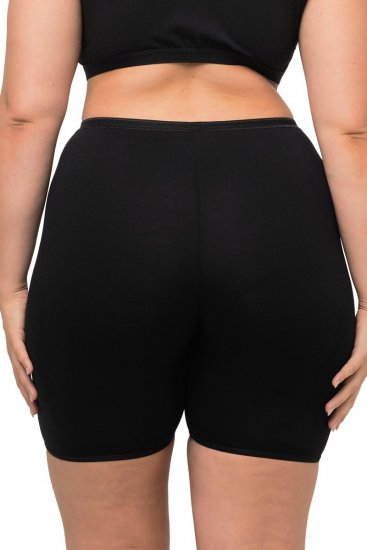 Ulla Popken 716595 Boxerky 3 ks Černá - Kalhotky - 