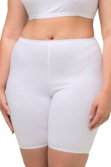Ulla Popken 716595 Boxerky s ochranou stehen 3 ks Bílá - Kalhotky - 