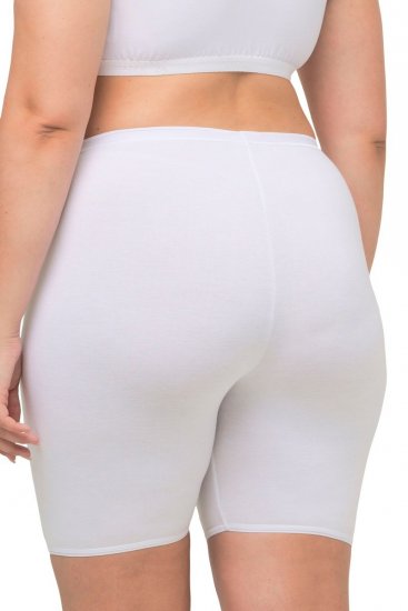 Ulla Popken 716595 Boxerky s ochranou stehen 3 ks Bílá - Kalhotky - 
