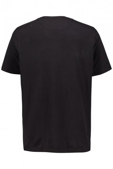 JP1880 Rolling Stones Graphic Band Comfort Fit T-Shirt Black - Trička - Trička nadměrné velikosti - 2XL-14XL